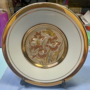 Chokin Art decorative plate vintage
